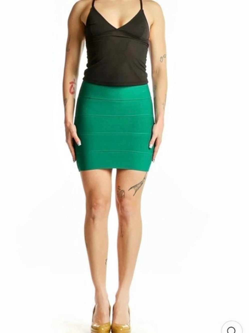 BCBGMAXAZRIA Bandage Mini Skirt
